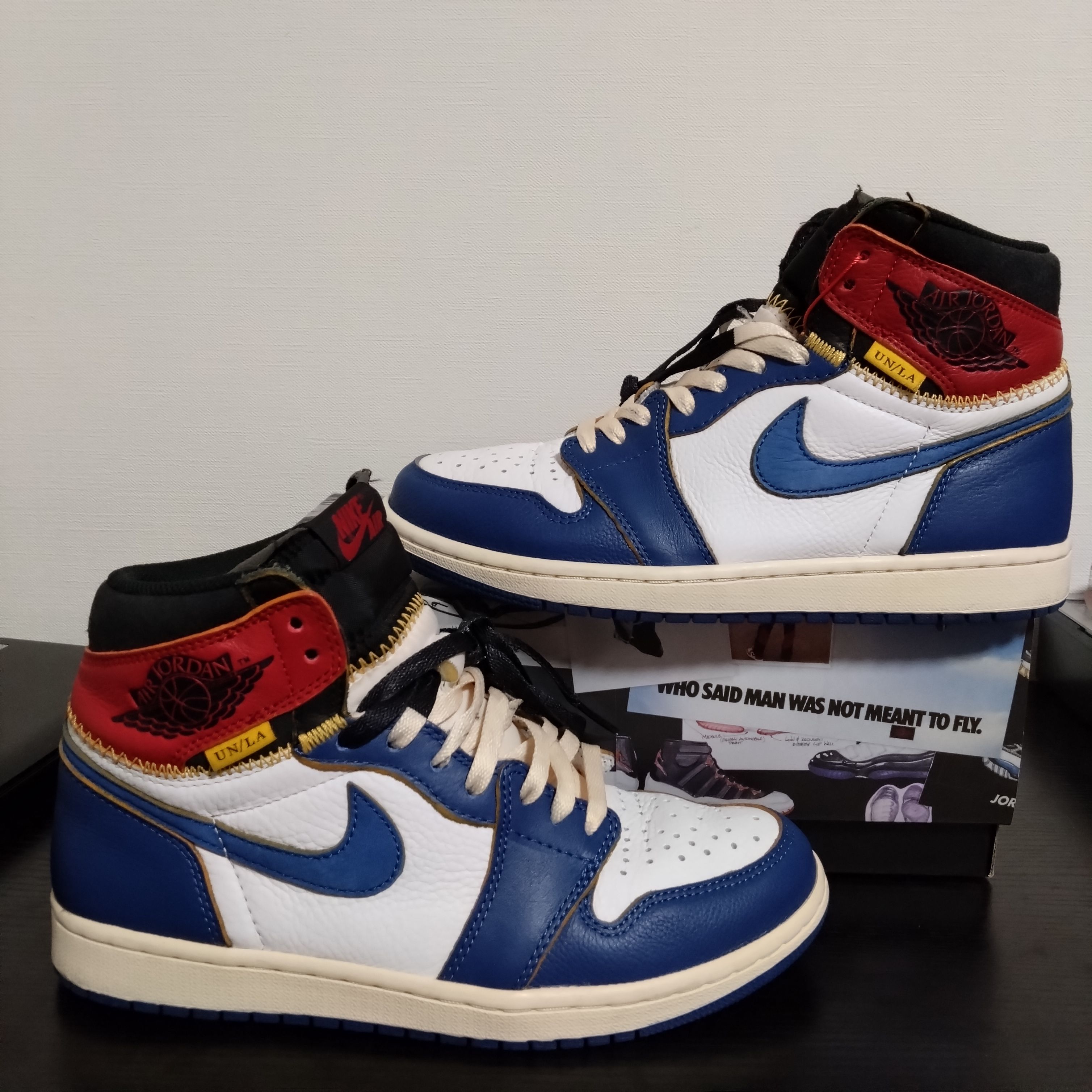 Union × Nike Air Jordan 1 Retro High OG NRG "Storm Blue/Varsity Red"