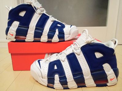 NIKE AIR MORE UPTEMPO 96 "WHITE/DEEP ROYAL BLUE"