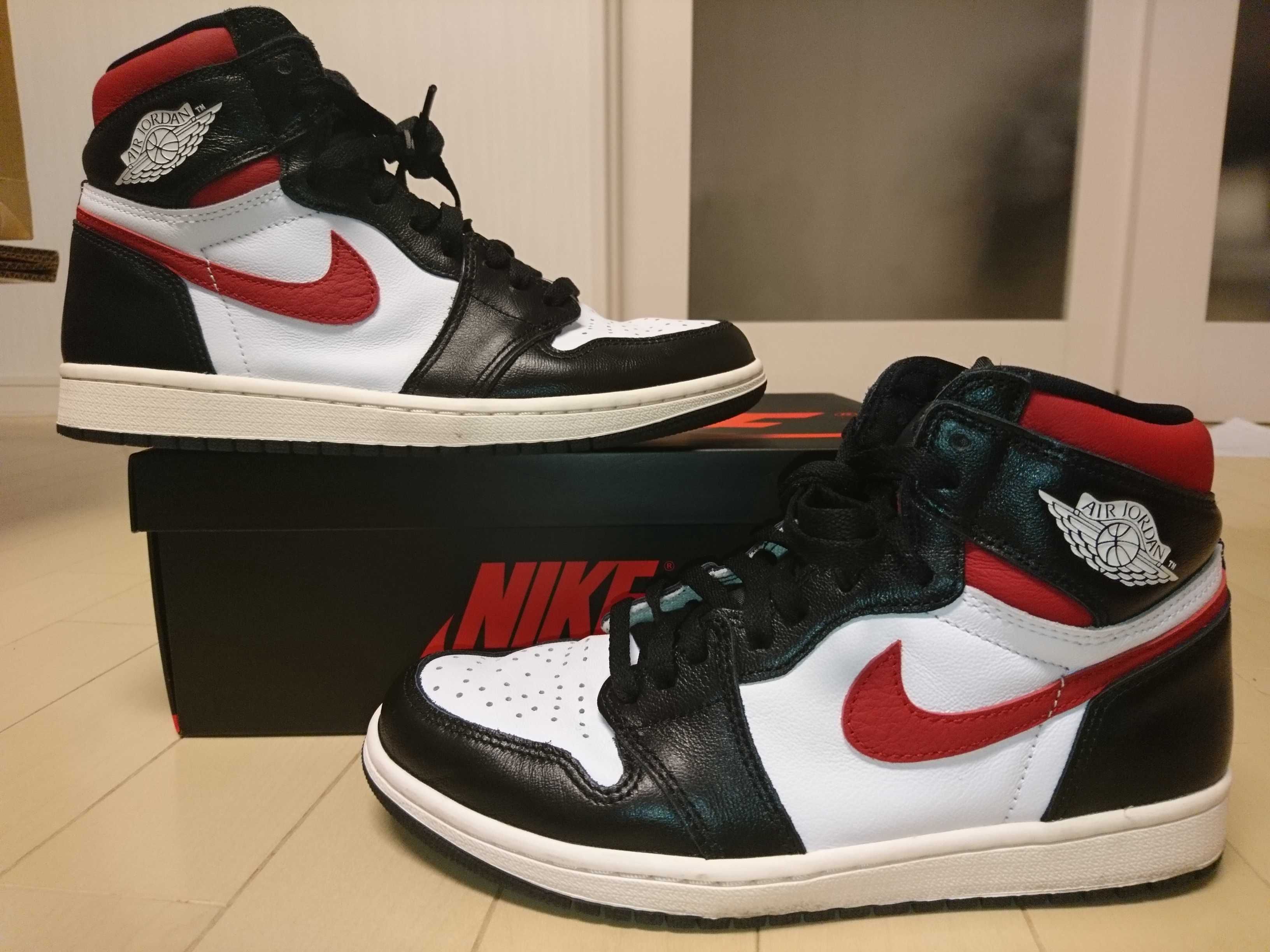 Nike Air Jordan 1 Retro High "Black/White/Sail/Gym Red"    