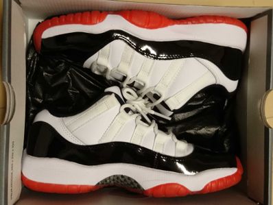 NIKE AIR JORDAN11 LOW GS "GYM RED"