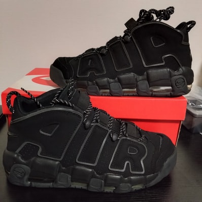 NIKE AIR MORE UPTEMPO BLACK