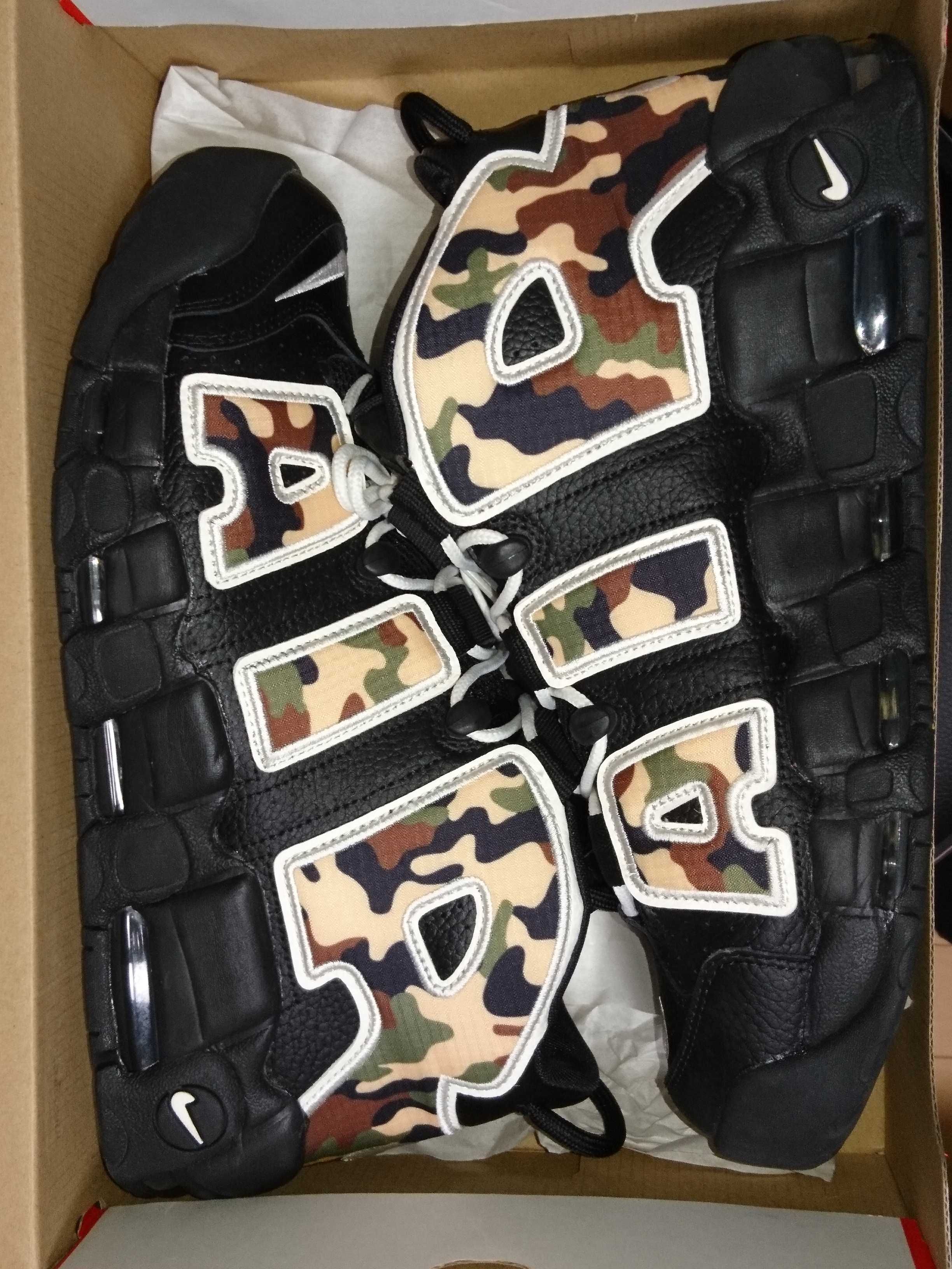 NIKE AIR MORE UPTEMPO "BLACK CAMO"