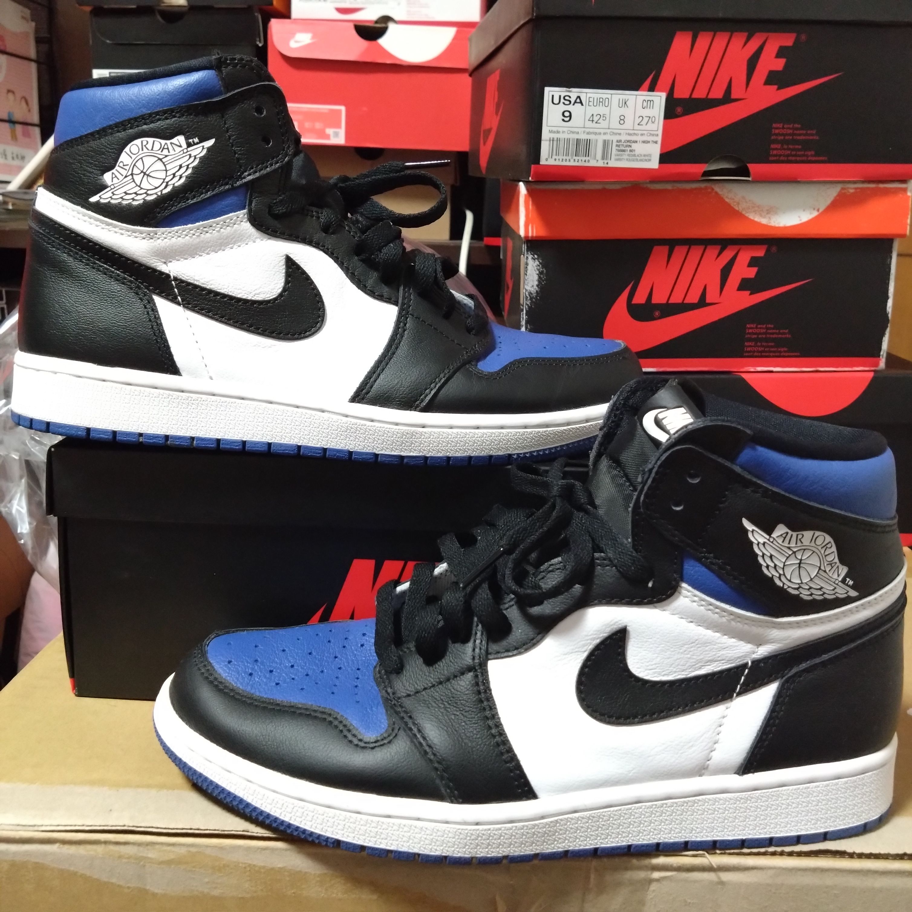 Nike Air Jordan 1 Retro High OG "Royal Toe"(2020)