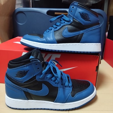 Nike GS Air Jordan 1 Retro High OG "Dark Marina Blue"