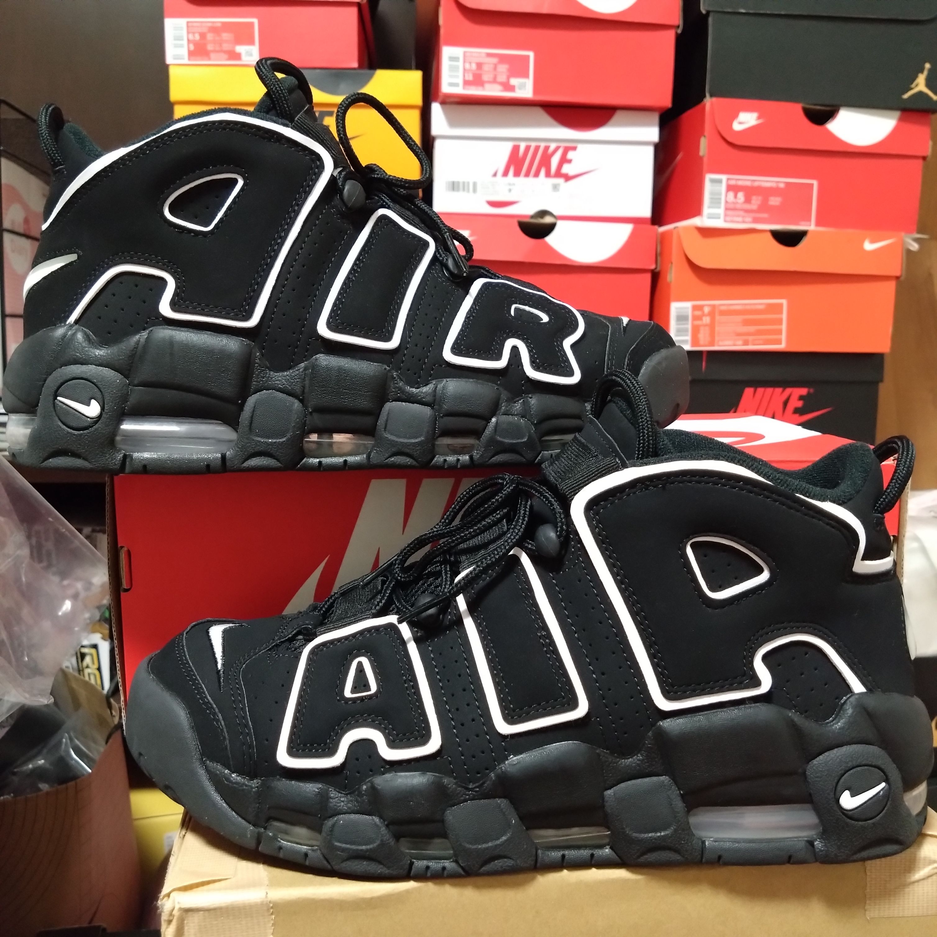 Nike Air More Uptempo "Black/White"(2020)