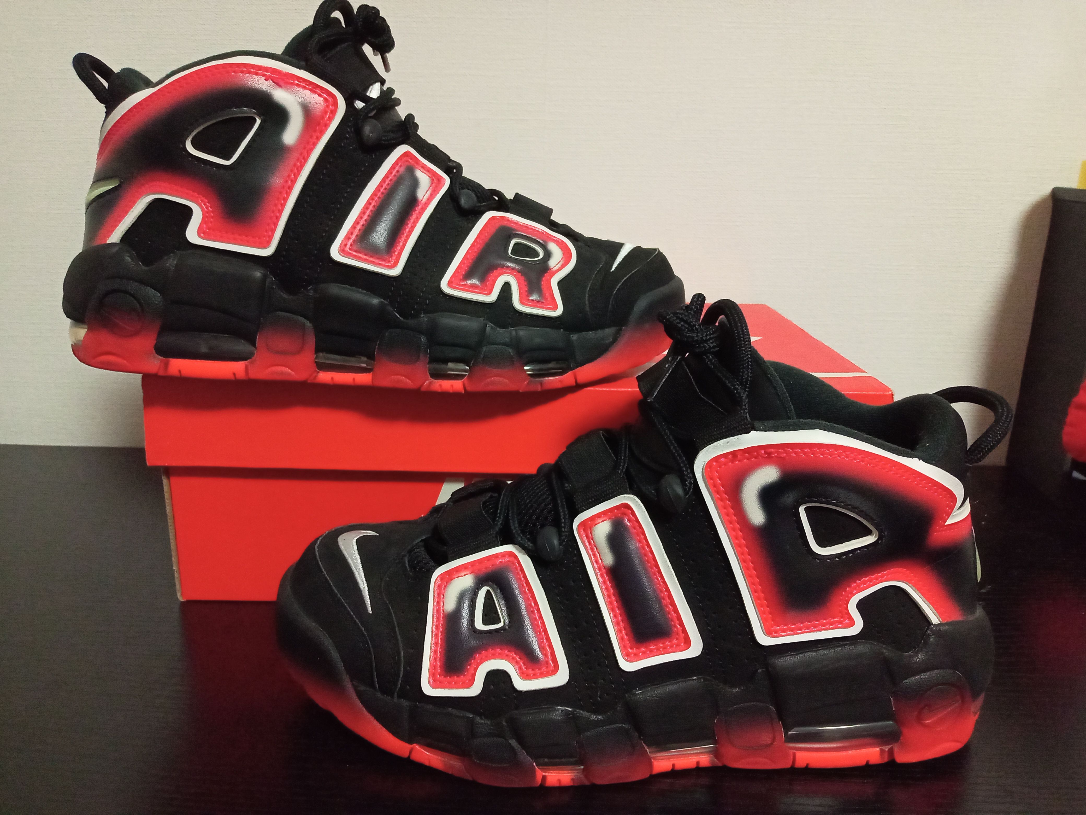 NIKE AIR MORE UPTEMPO "LASER CRIMSON"