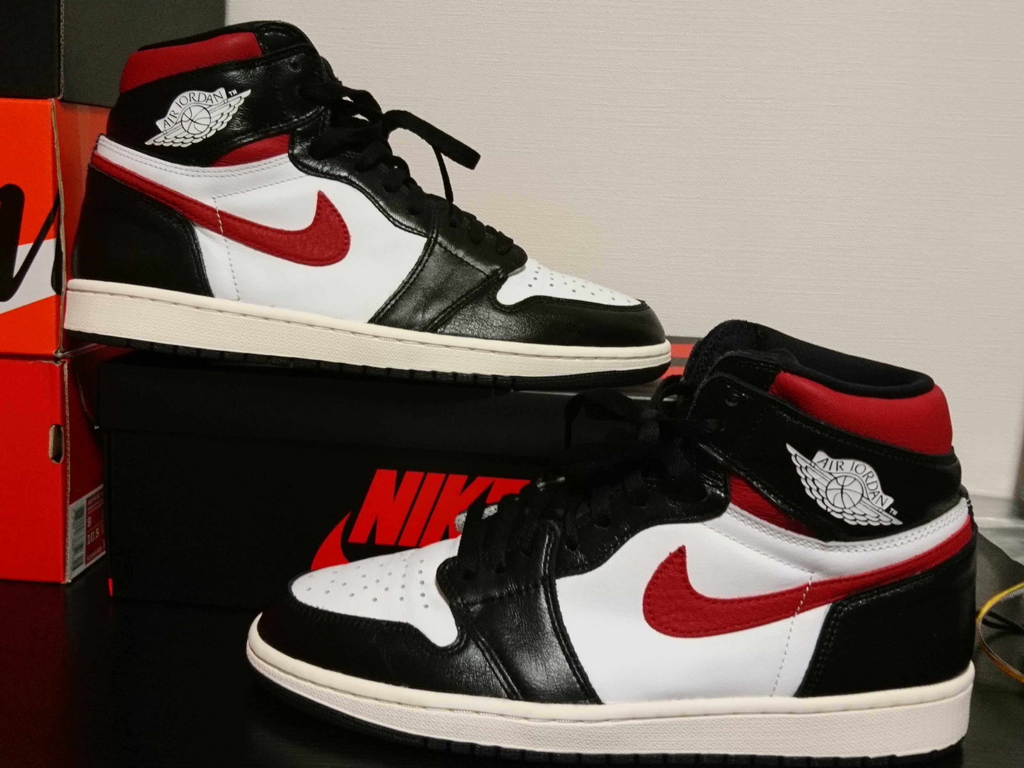 Nike Air Jordan 1 Retro High "Black/White/Sail/Gym Red"    