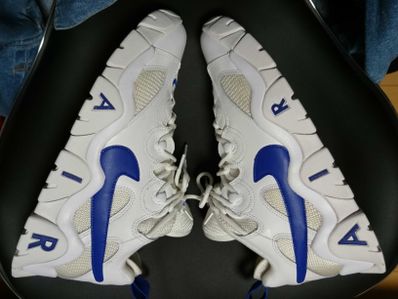 NIKE AIR BARRAGE LOW "WHITE/BLUE"