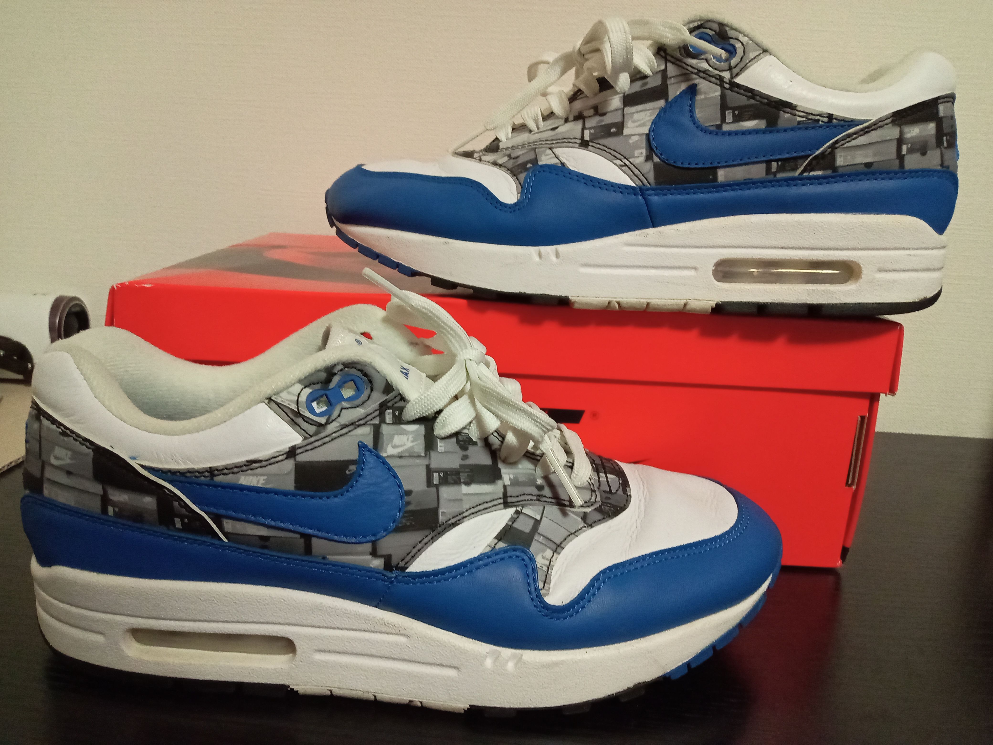 atmos × Nike Air Max 1 Blue "We Love Nike"