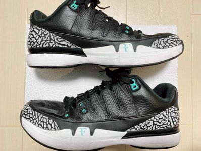 atmos × Nike Zoom Vapor AJ3 "Elephant/Safari"