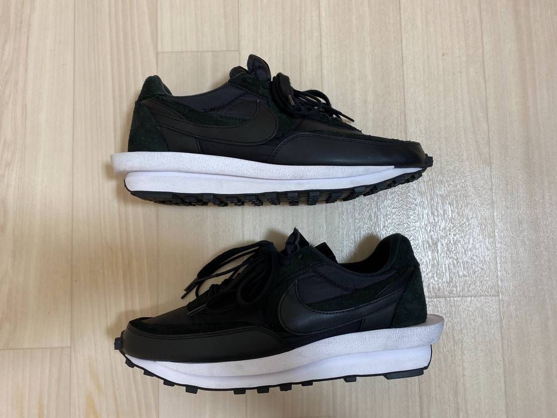 sacai × Nike LDV Waffle "Triple Black"