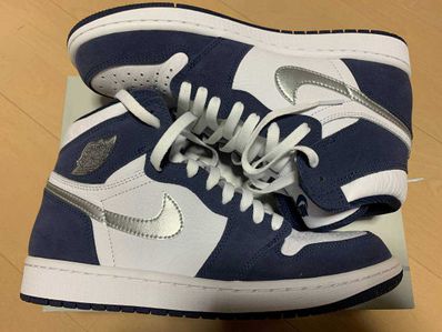 Nike GS Air Jordan 1 High OG CO.JP "Midnight Navy" (2020)(ブリーフケースなし)