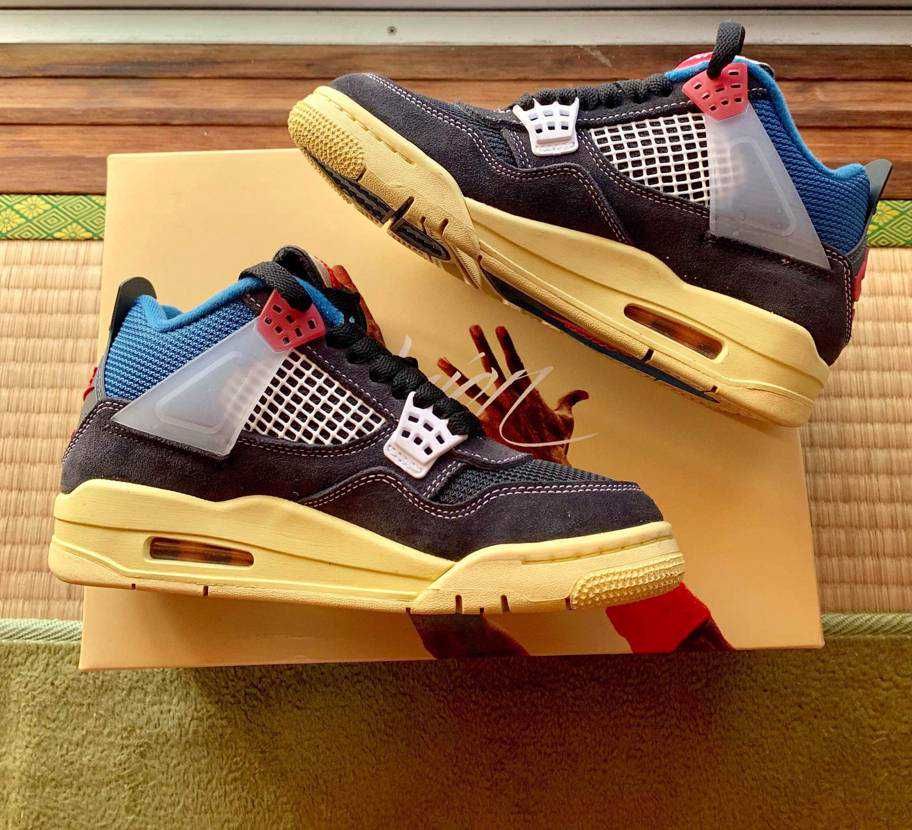 UNION × NIKE AIR JORDAN 4 "OFF NOIR"