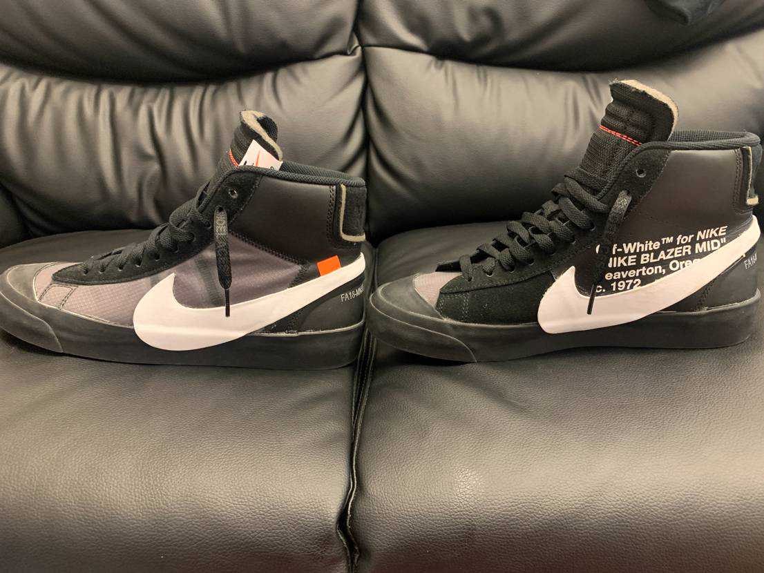 Off-White × Nike Blazer Studio Mid "Grim Reaper"