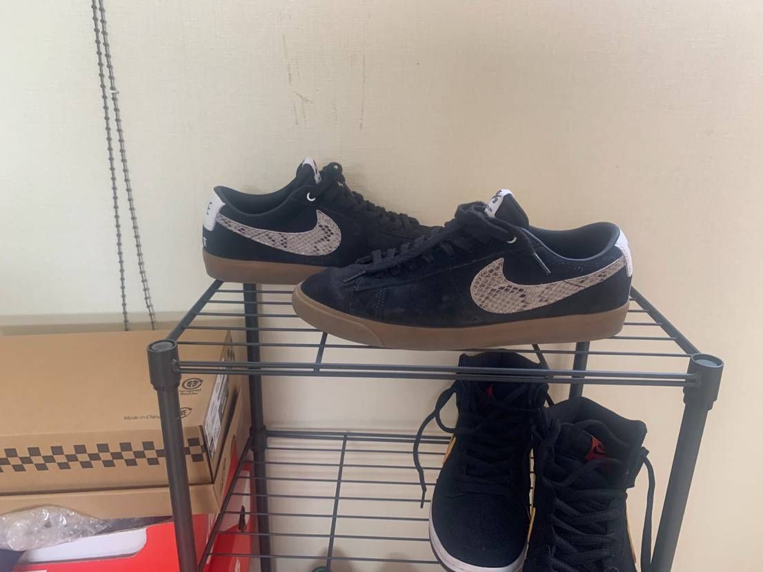 Wacko Maria × Nike SB Blazer Low "Black"