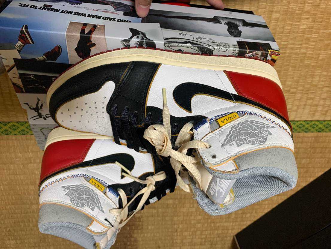 UNION × Nike Air Jordan 1 Retro High OG NRG "Varsity Red/Wolf Grey"