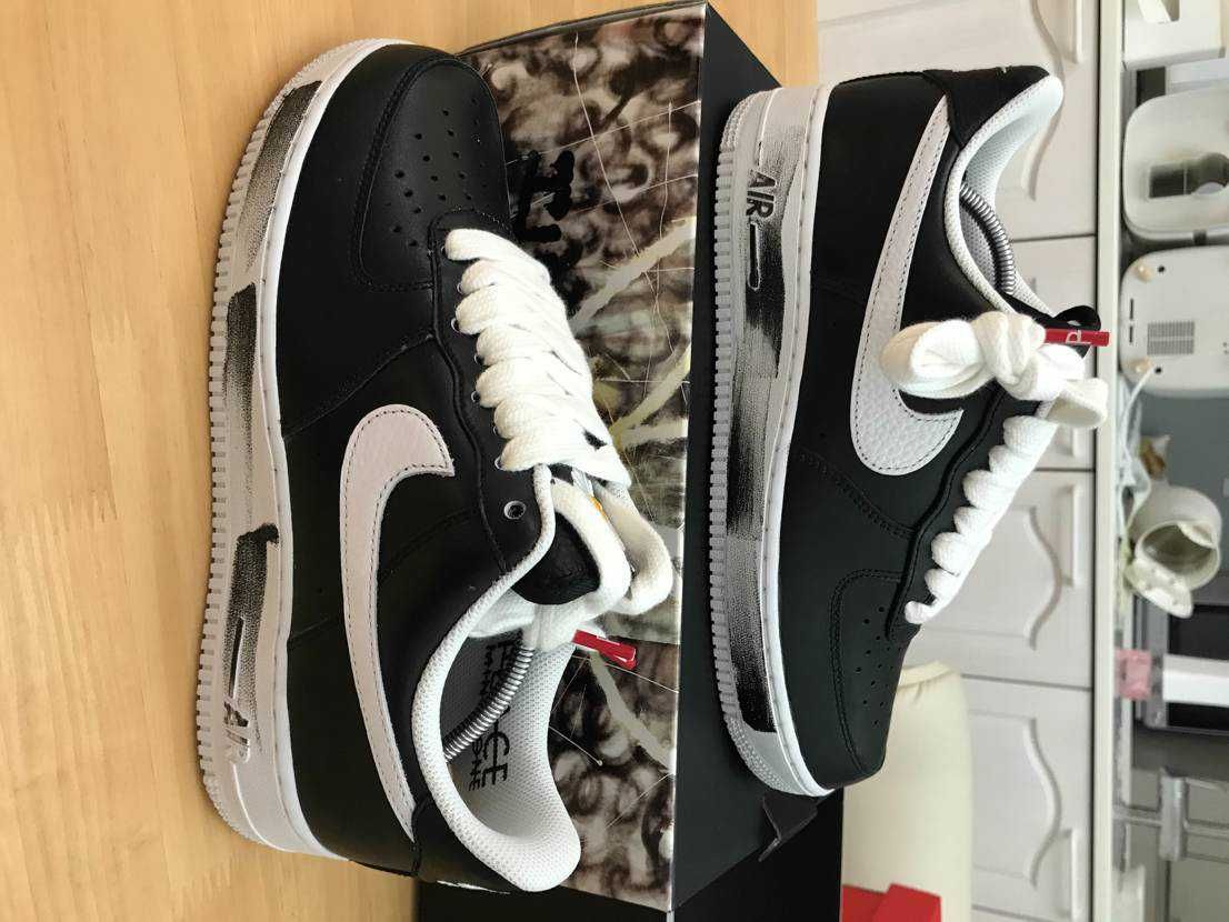 PEACEMINUSONE × Nike Air Force 1 Low Para Noise "Black" / G-DRAGON