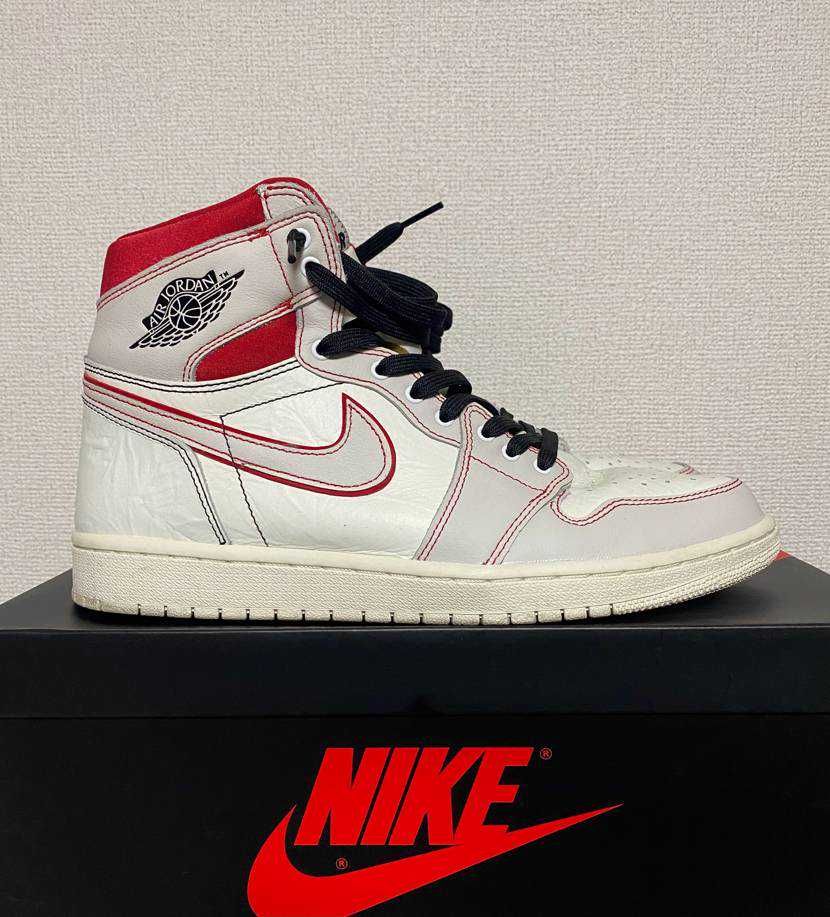 Nike Air Jordan 1 Retro High OG "Sail/University Red"     