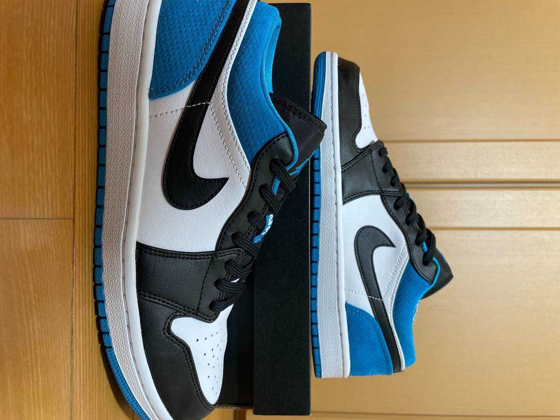 Nike Air Jordan 1 Low SE "Black/Laser Blue/White"