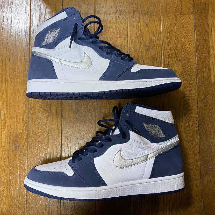 Nike Air Jordan 1 High OG CO.JP "White/Midnight Navy" (2020)(ブリーフケースなし)