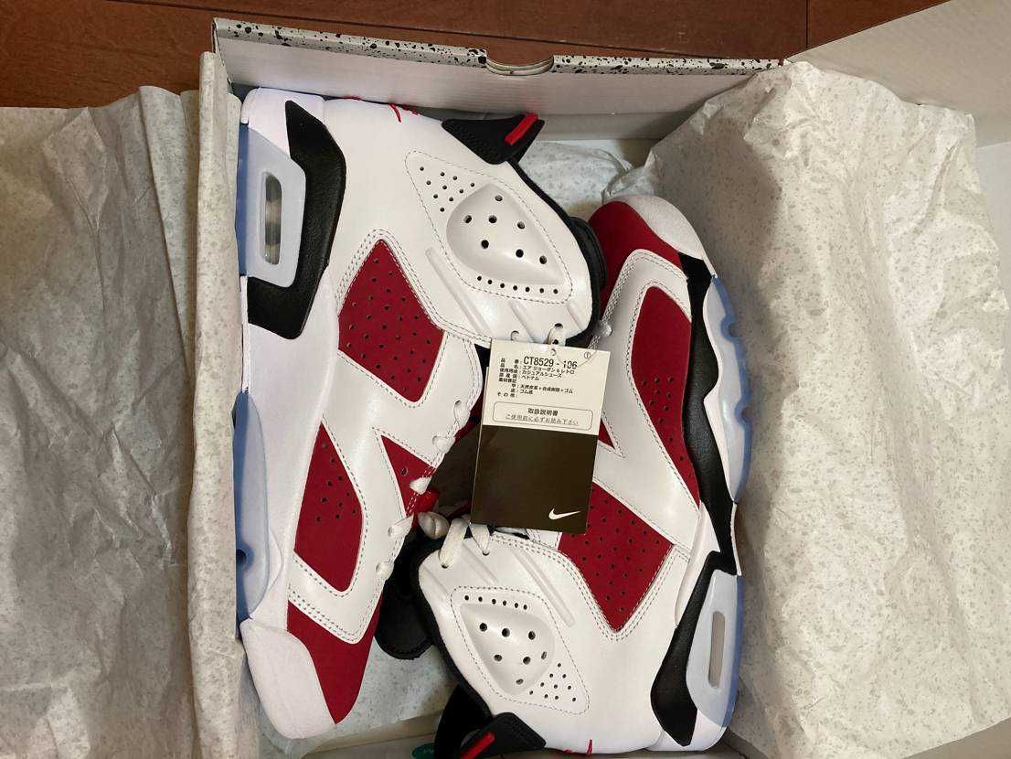 Nike Air Jordan 6 "Carmine" (2021)