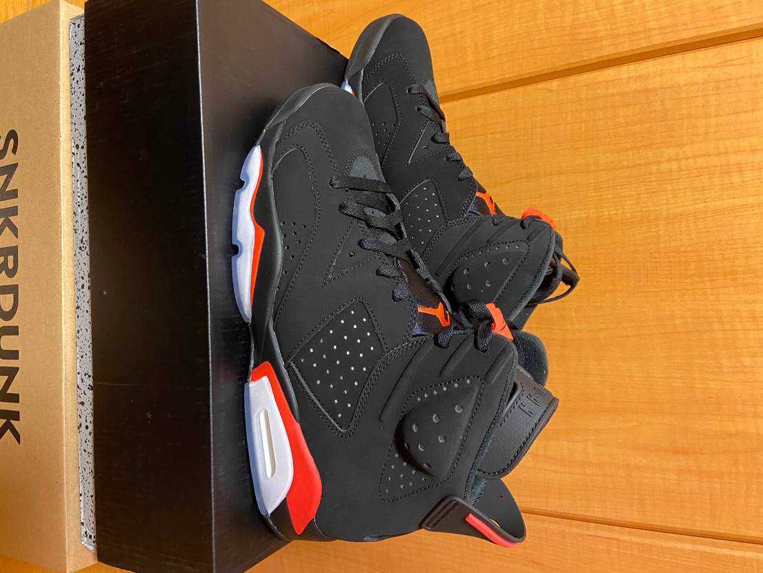 Nike Air Jordan 6 Retro OG "Black/Infrared"