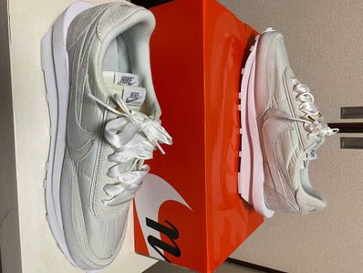 sacai × Nike LDV Waffle "Triple White"