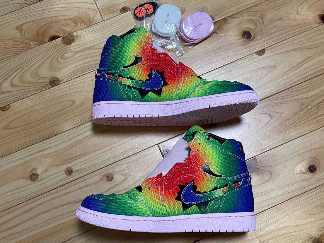 J Balvin × Nike Air Jordan 1 High OG "Rainbow"