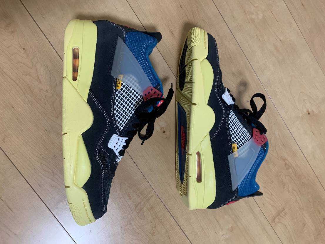 UNION × NIKE AIR JORDAN 4 "OFF NOIR"