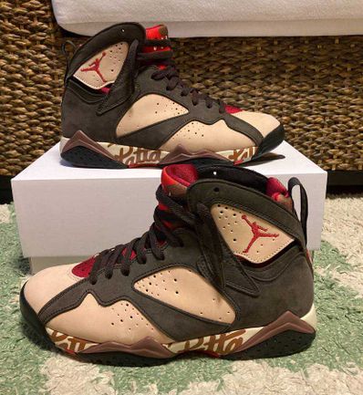 Patta × Nike Air Jordan 7 OG "Brown"