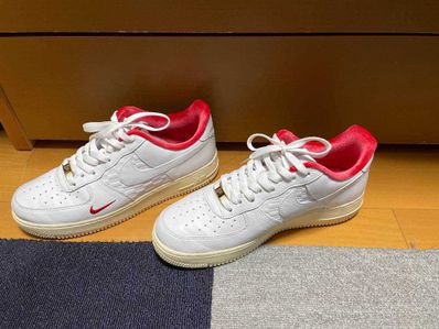 KITH × Nike Air Force 1 Low "White/Red"
