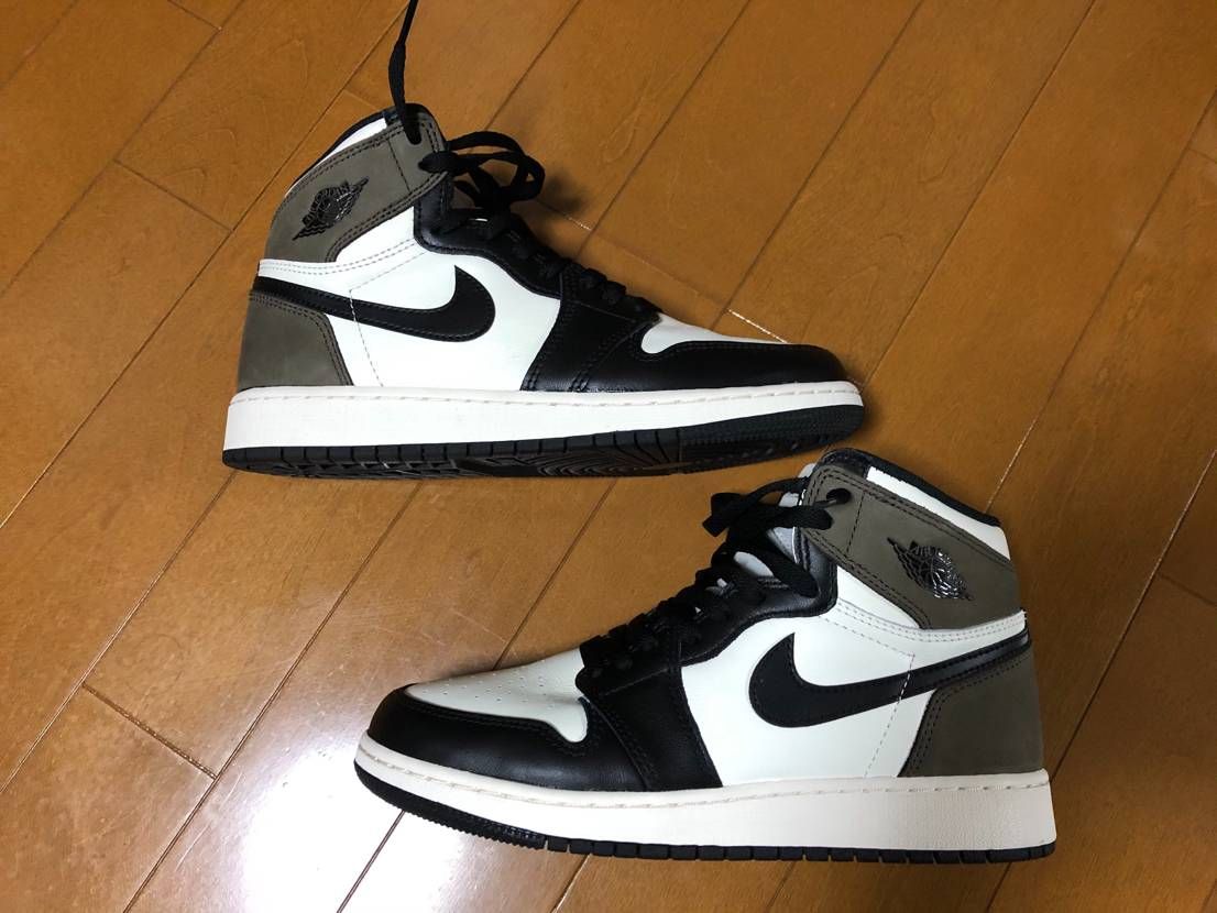 Nike GS Air Jordan 1 High OG "Sail/Dark Mocha/Black"
