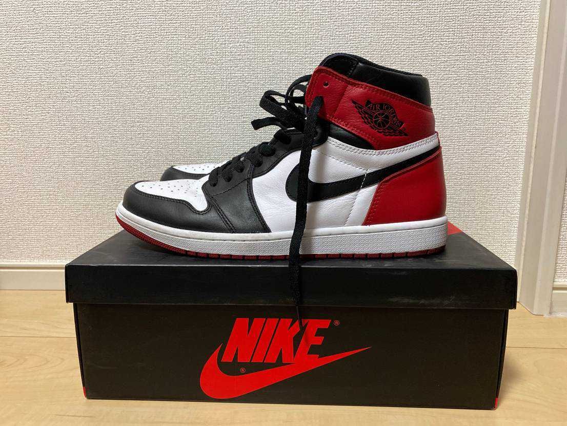 Nike Air Jordan 1 Retro High OG "Black Toe"(2016)