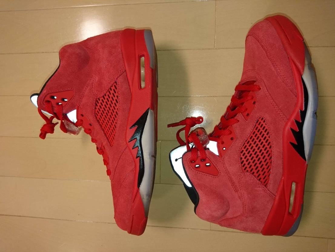 Nike Air Jordan 5 Ratro "Red Suede"