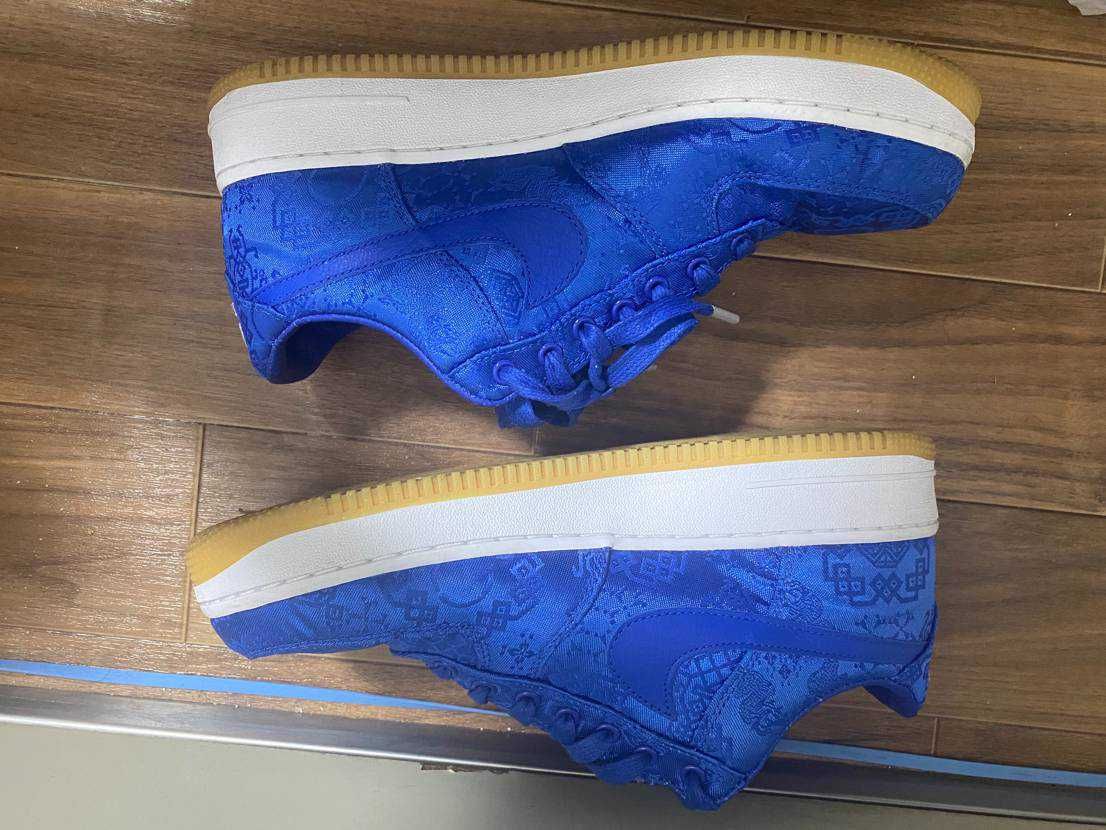 CLOT × Nike Air Force 1 Low "Blue"