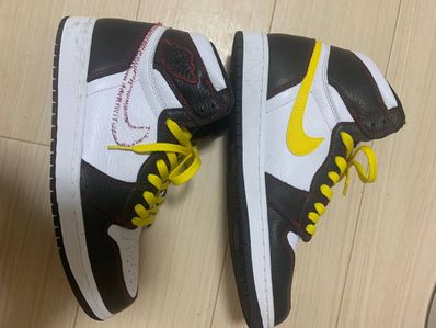 Nike Air Jordan 1 High OG Defiant "Black/Yellow/Gym Red"