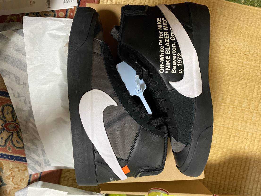 Off-White × Nike Blazer Studio Mid "Grim Reaper"