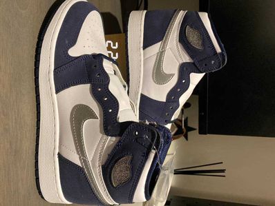 Nike GS Air Jordan 1 High OG CO.JP "Midnight Navy" (2020)(ブリーフケースなし)