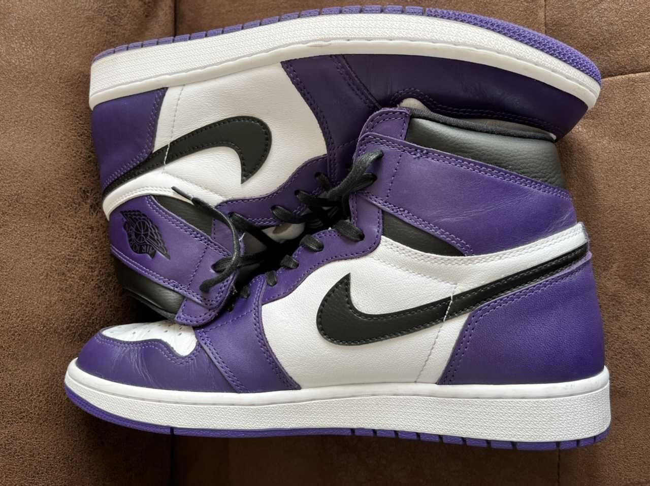 Nike Air Jordan 1 Retro High OG "Court Purple White/Black" (2020)