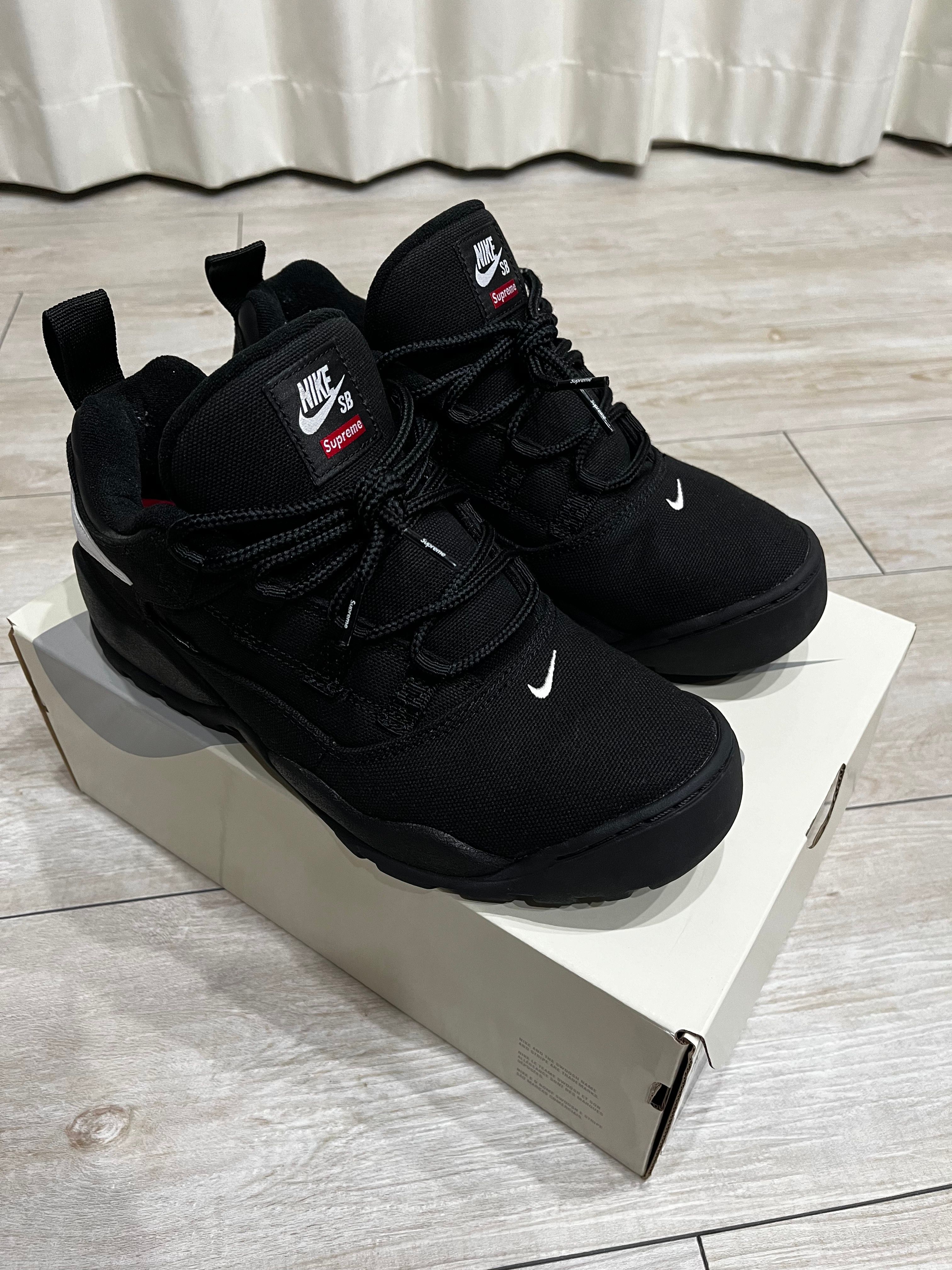 Supreme × Nike SB Darwin Low "Black"