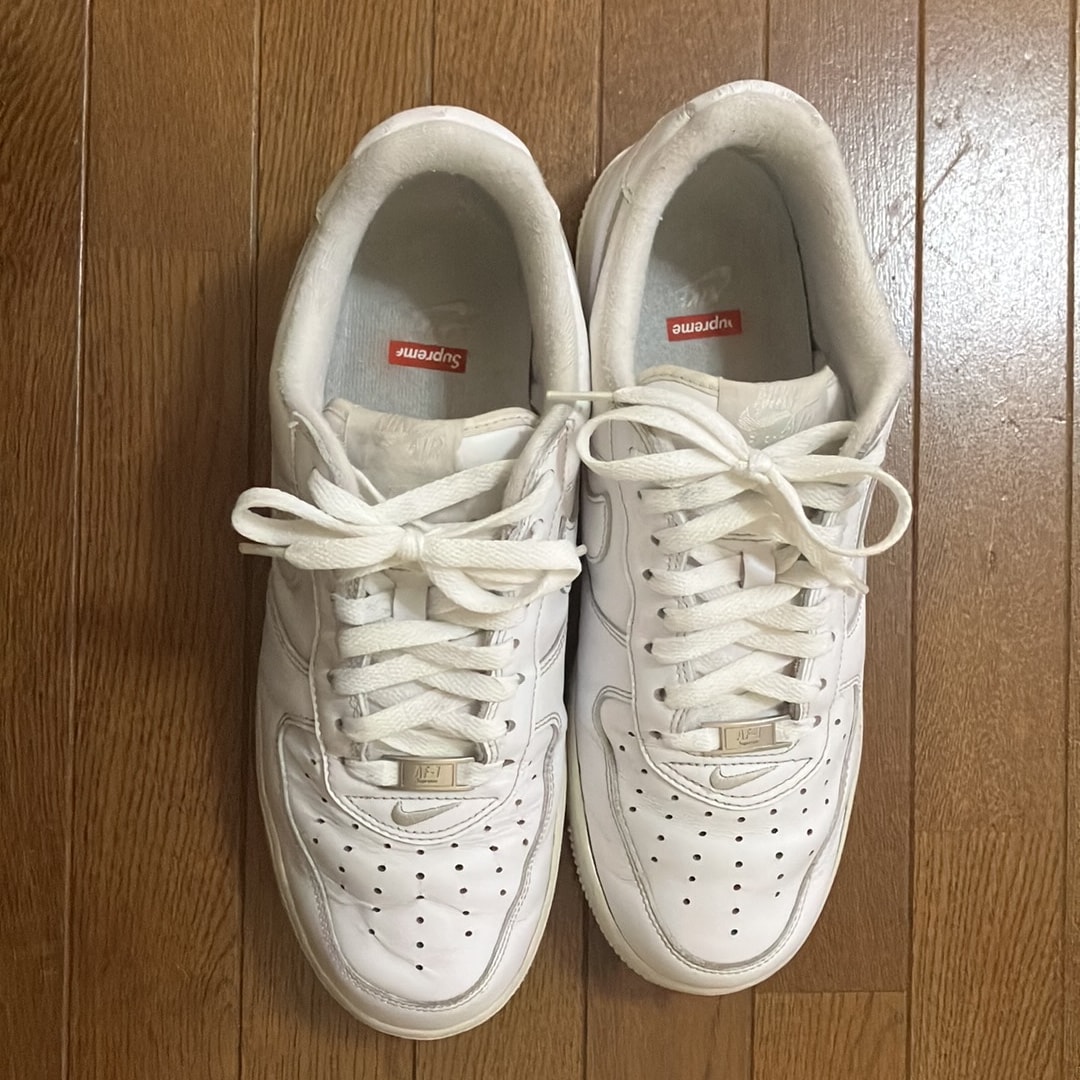 Supreme × Nike Air Force 1 Low "White"