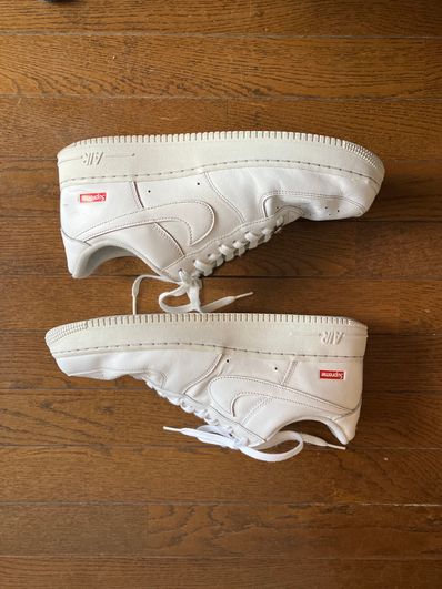 Supreme × Nike Air Force 1 Low "White"