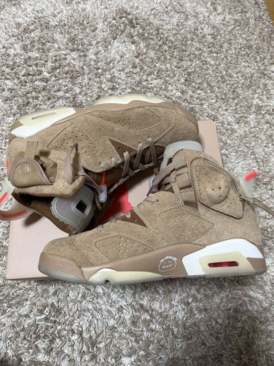 Travis Scott × Nike Air Jordan 6 "British Khaki"