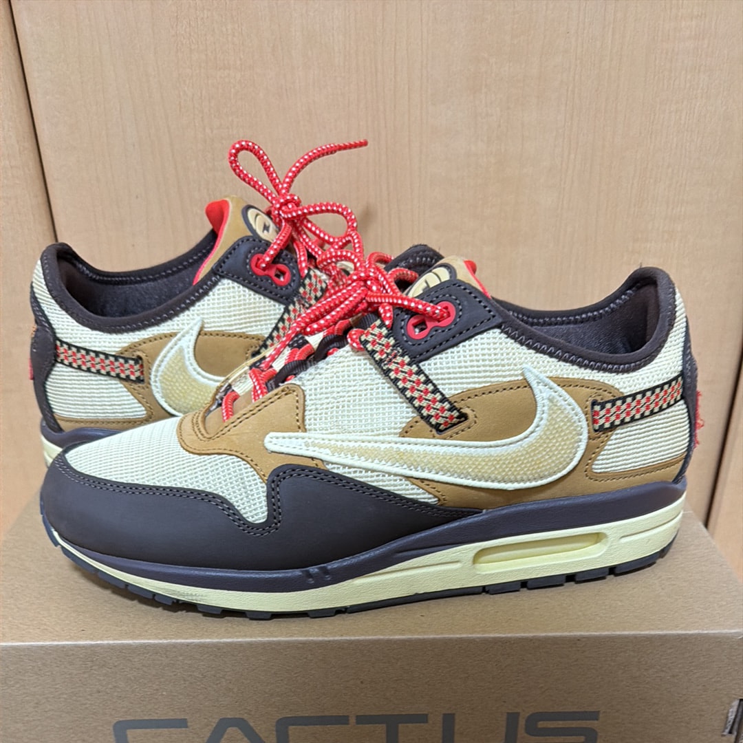 Travis Scott × Nike Air Max 1 "CACT.US Brown"