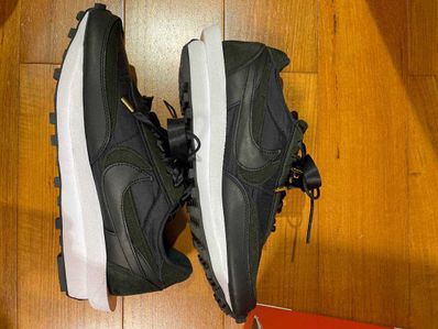 sacai × Nike LDV Waffle "Triple Black"