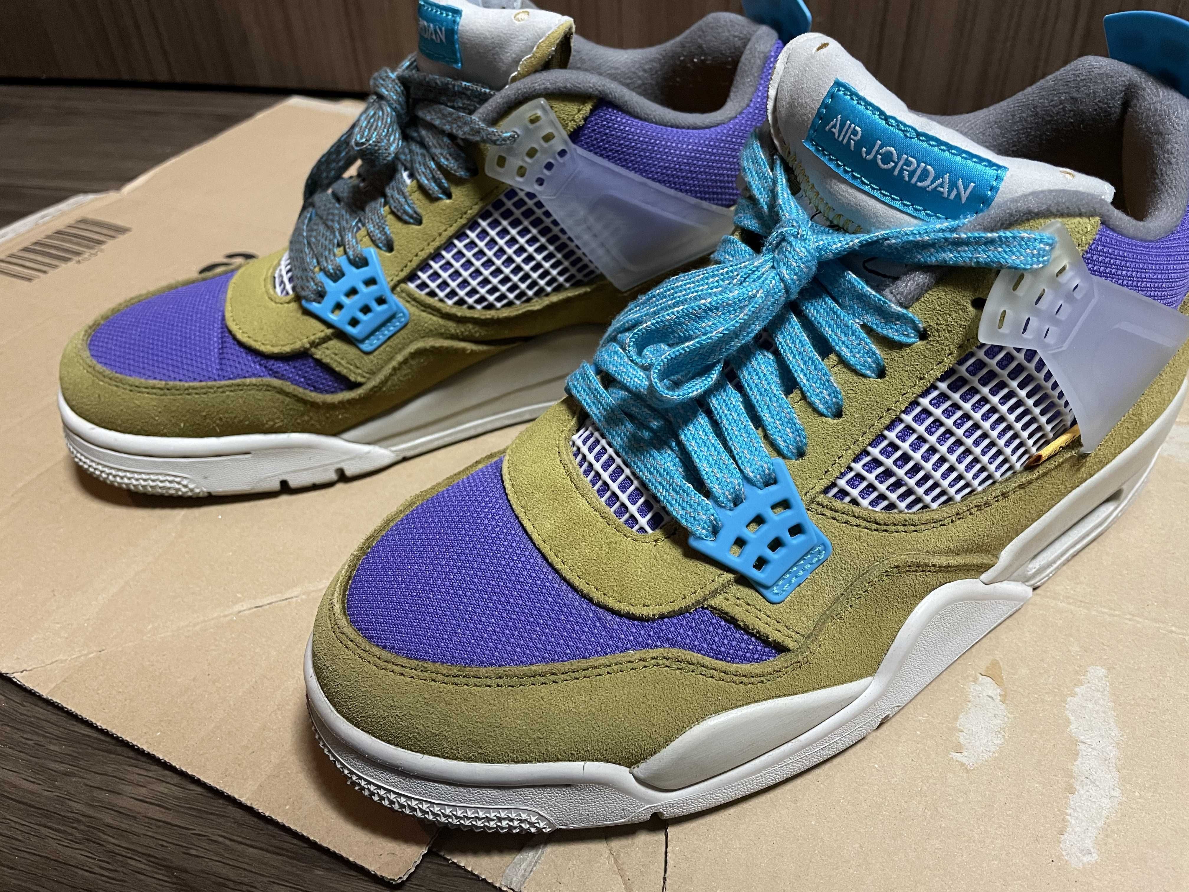 Union × Nike Air Jordan 4 SP "Desert Moss"