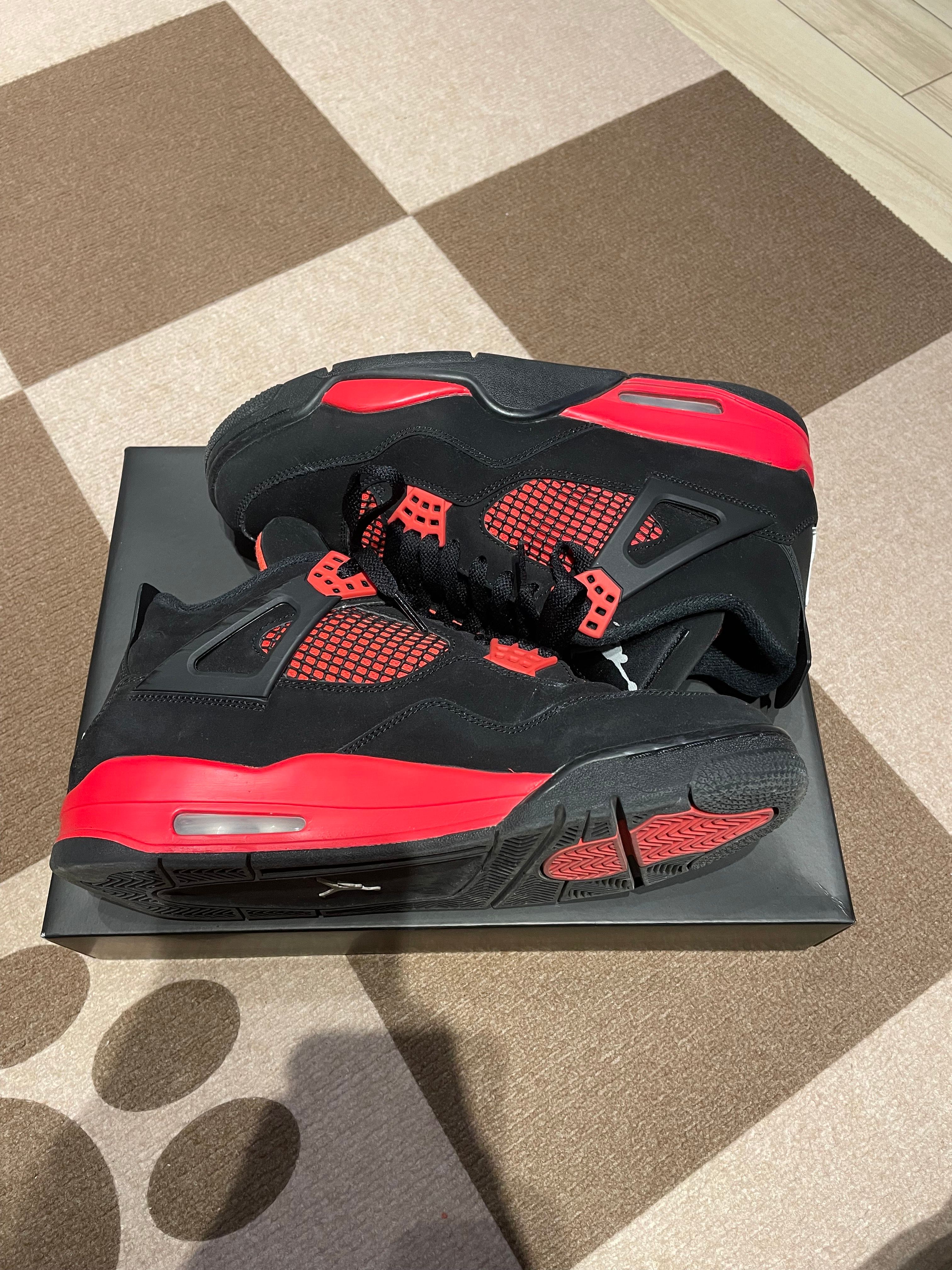 Nike Air Jordan 4 "Red Thunder/Crimson"
