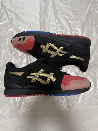 Ronnie Fieg × Asics Gel-Lyte III Tokyo Trio 252.1 "Black/Gold"