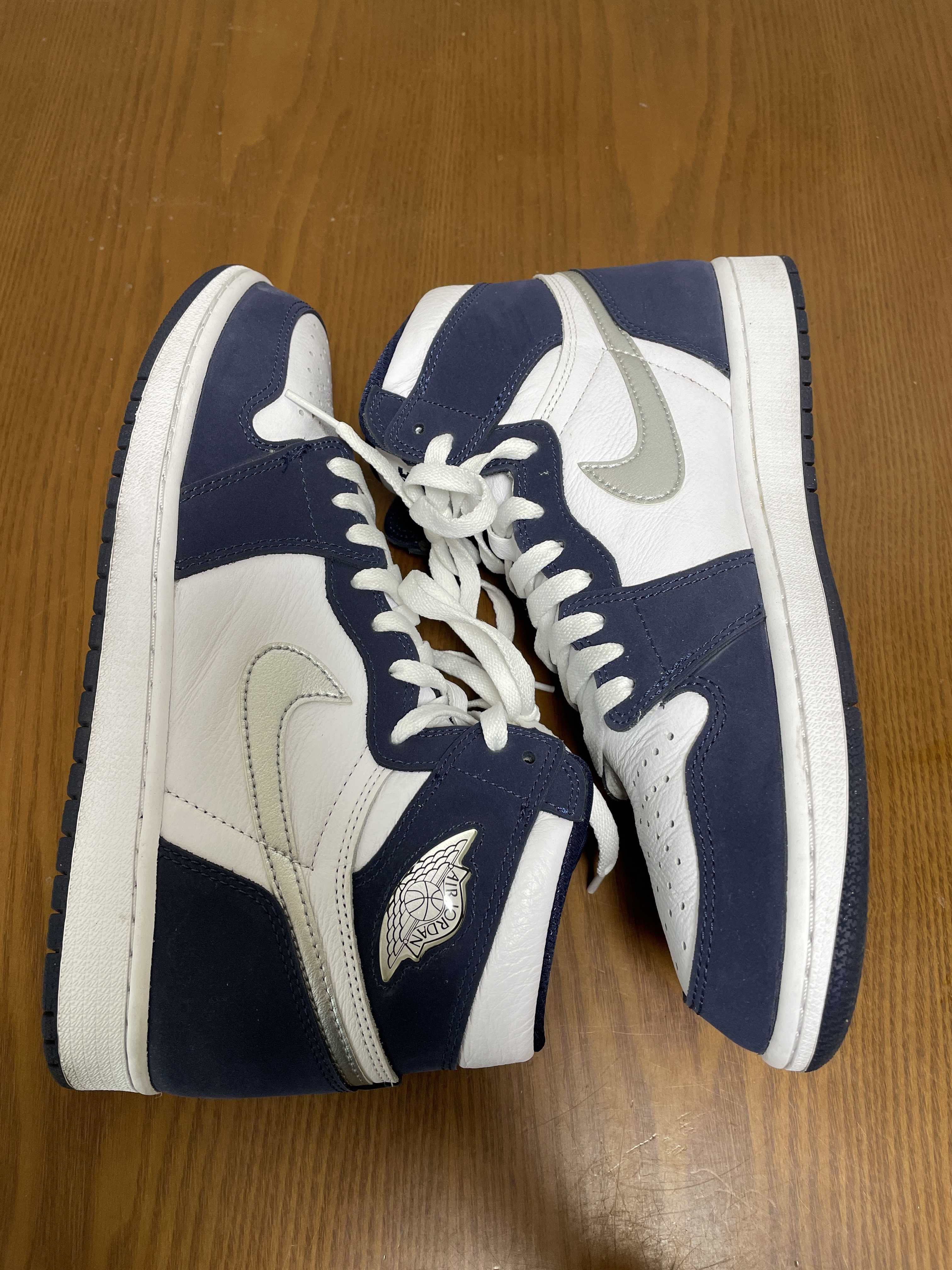 Nike Air Jordan 1 High OG CO.JP "White/Midnight Navy" (2020)(ブリーフケースなし)