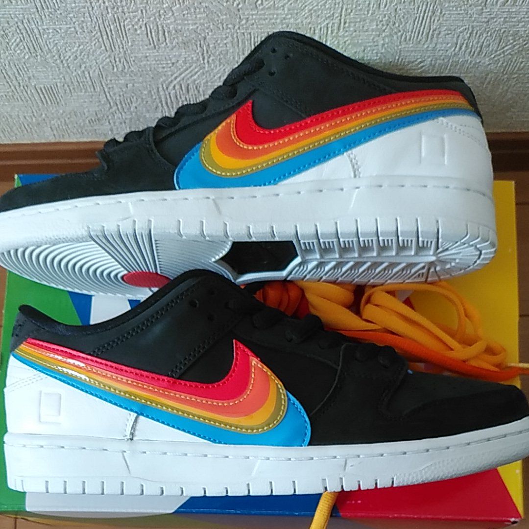 Polaroid × Nike SB Dunk Low Pro QS "Black/White"